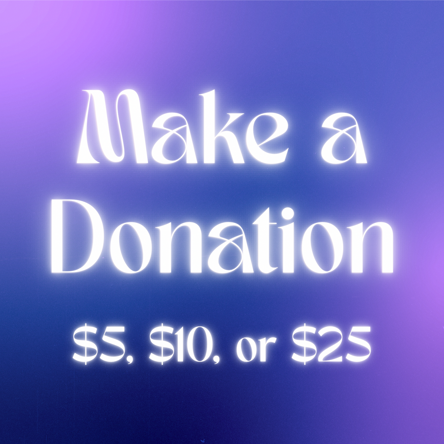 Charity Donation (no polish)