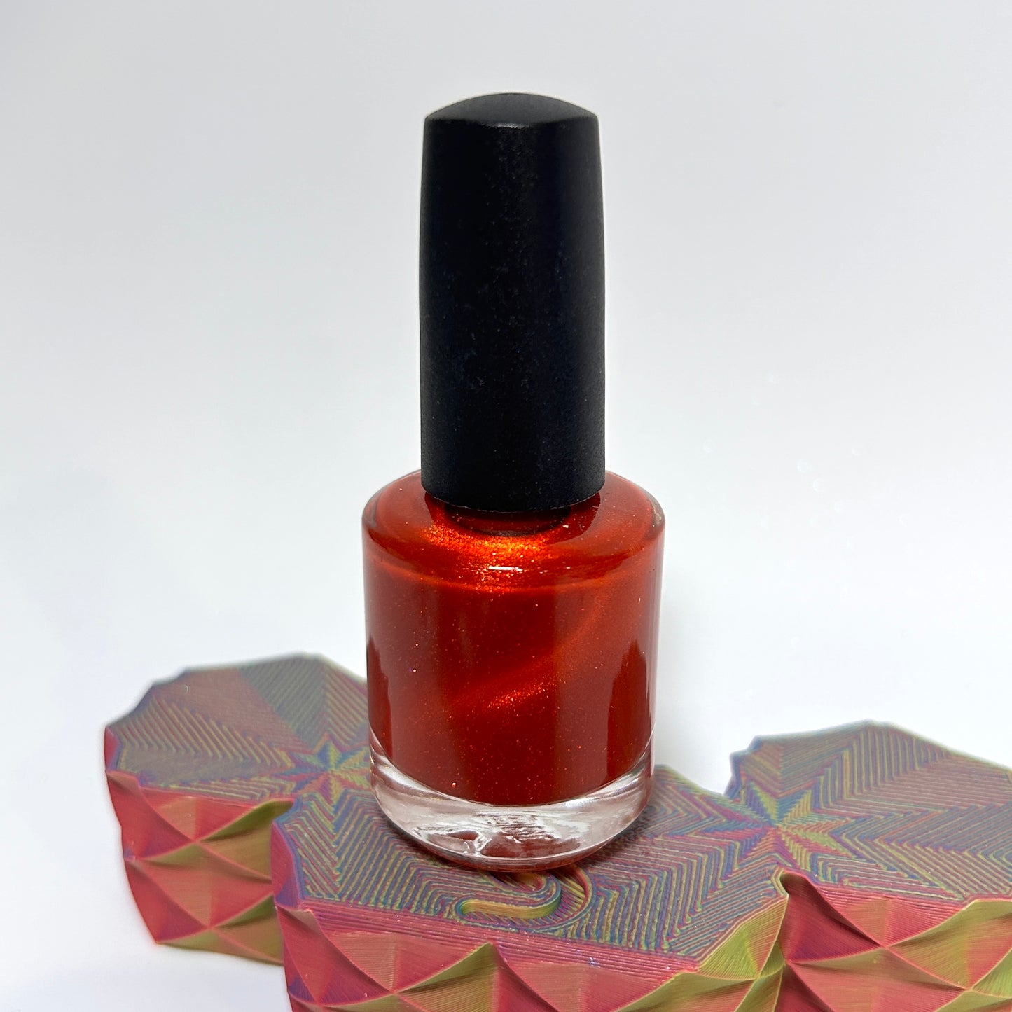 Prototype #242 | Red-Orange Magnetic Nail Polish