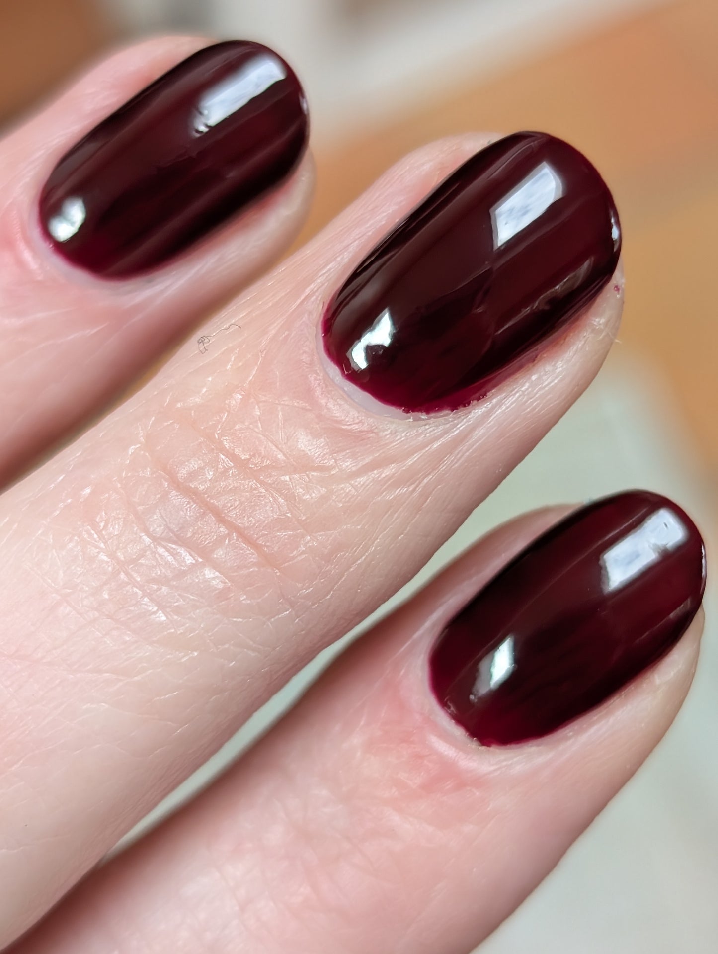 Gimli: Deep Red Jelly Nail Polish