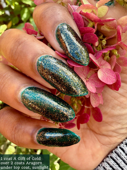 A Gift of Gold (topper)