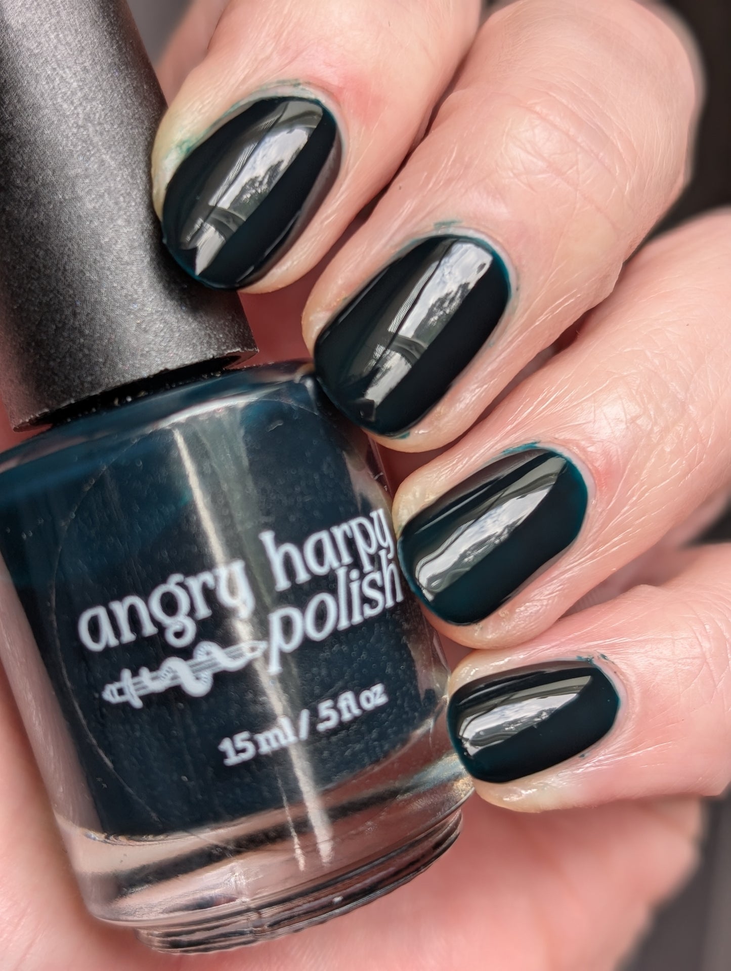 Aragorn: Deep Turquoise Jelly Nail Polish