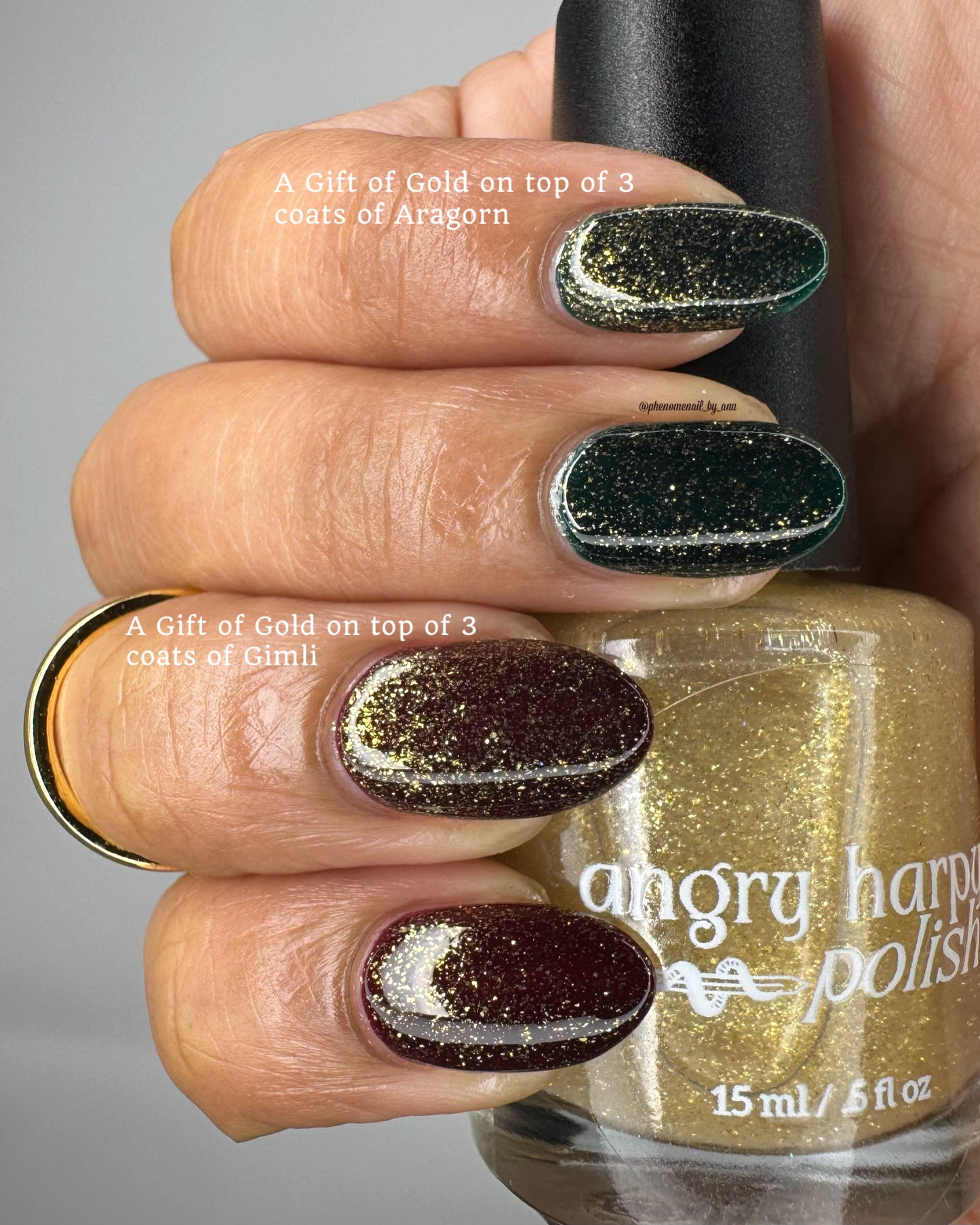 A Gift of Gold (topper)