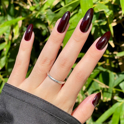 Gimli: Deep Red Jelly Nail Polish