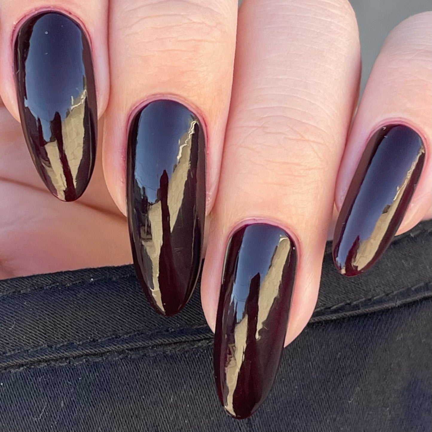 Gimli: Deep Red Jelly Nail Polish