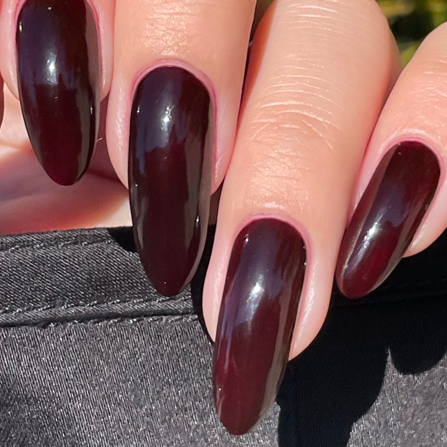 Gimli: Deep Red Jelly Nail Polish