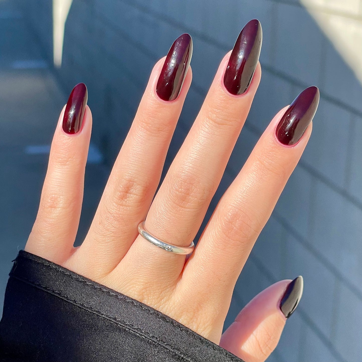 Gimli: Deep Red Jelly Nail Polish