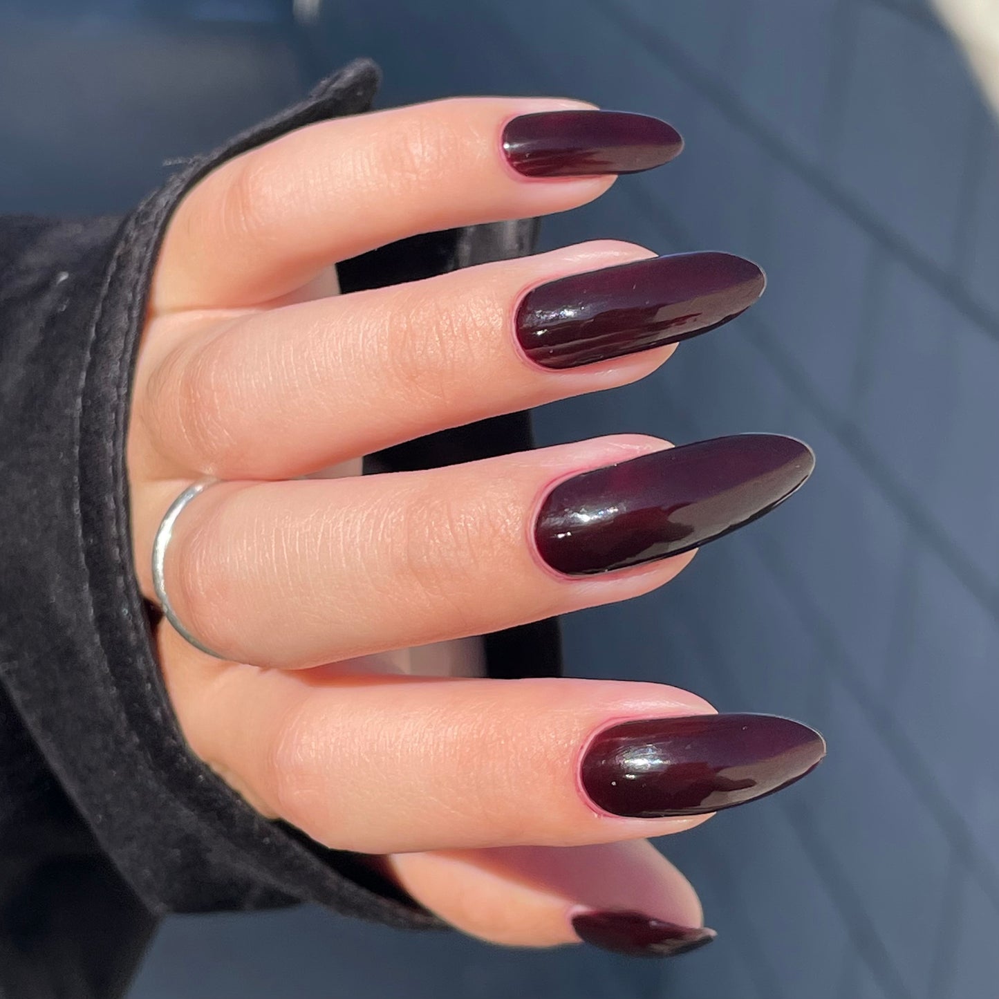 Gimli: Deep Red Jelly Nail Polish