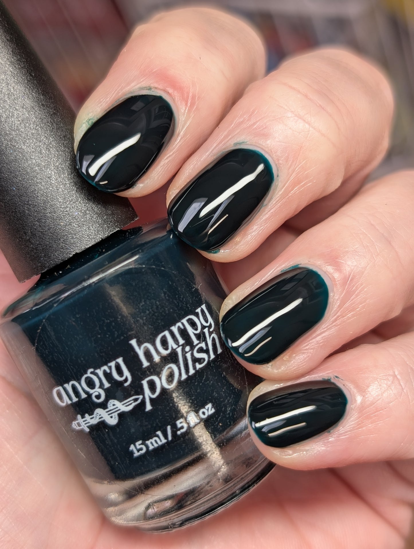 Aragorn: Deep Turquoise Jelly Nail Polish
