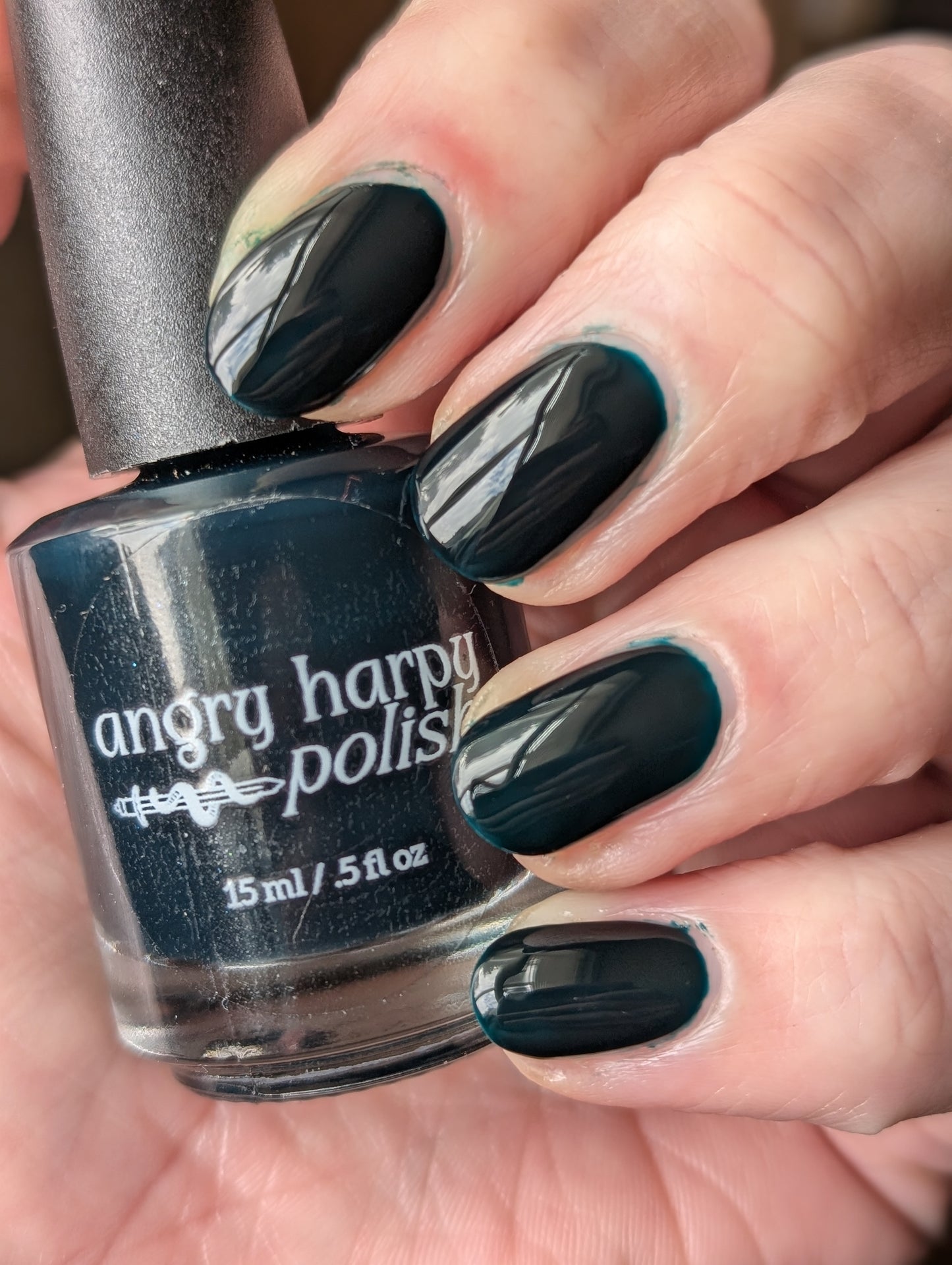 Aragorn: Deep Turquoise Jelly Nail Polish
