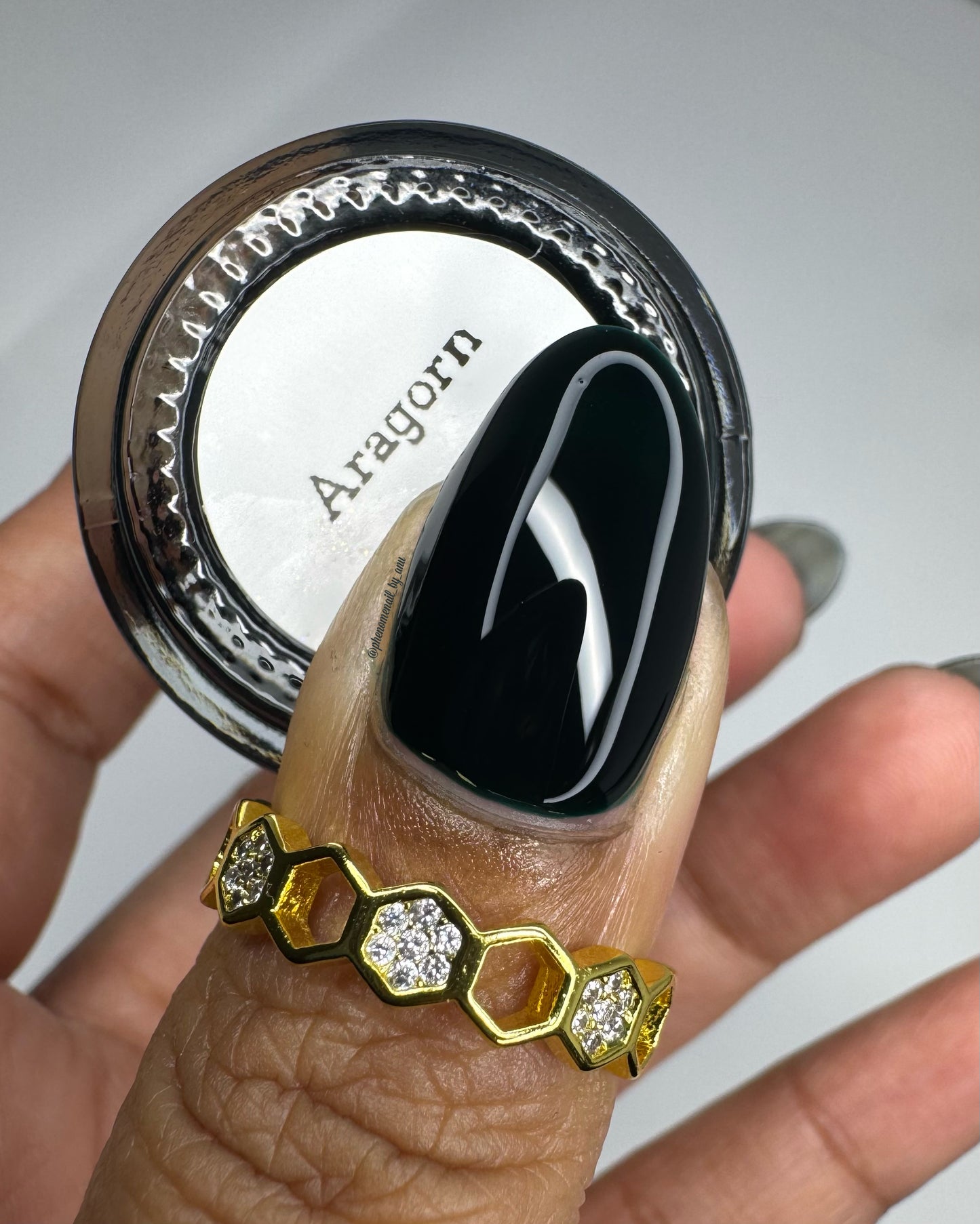 Aragorn: Deep Turquoise Jelly Nail Polish