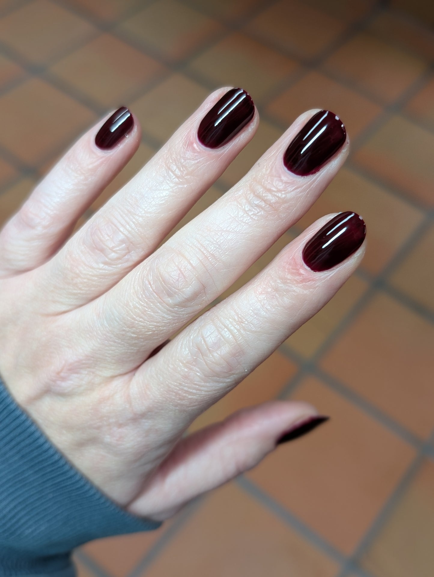 Gimli: Deep Red Jelly Nail Polish