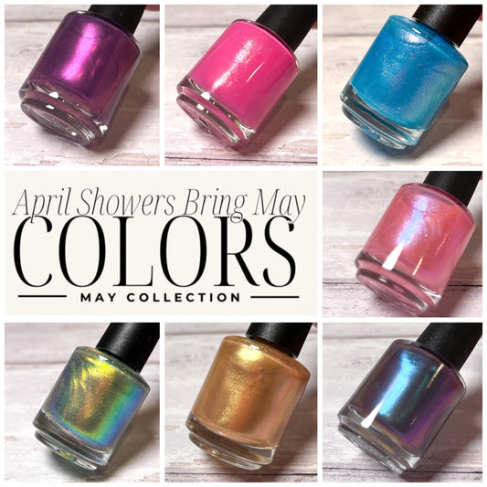 Full Collection - April Showers Bring May Colors | All 7 Nail Polishes