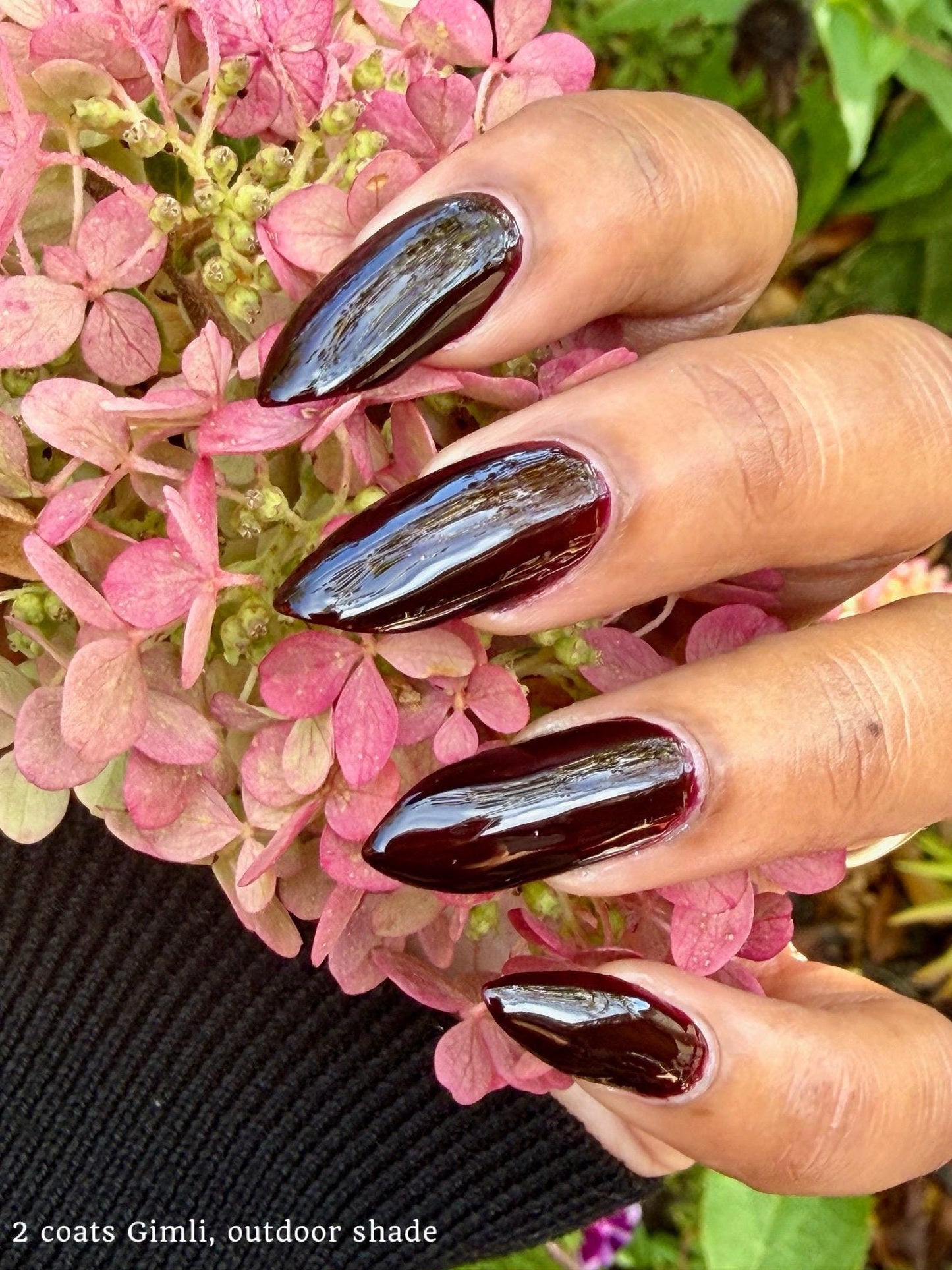 Gimli: Deep Red Jelly Nail Polish