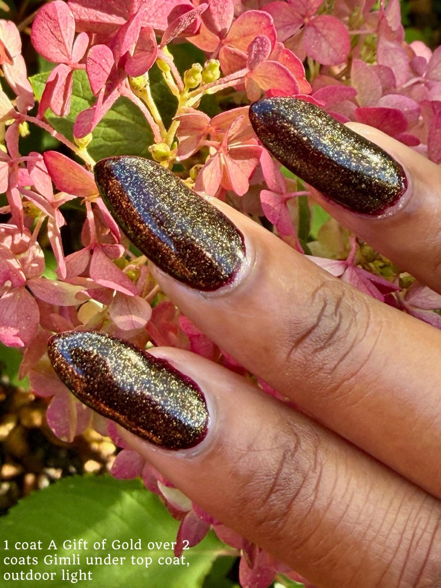 Gimli: Deep Red Jelly Nail Polish