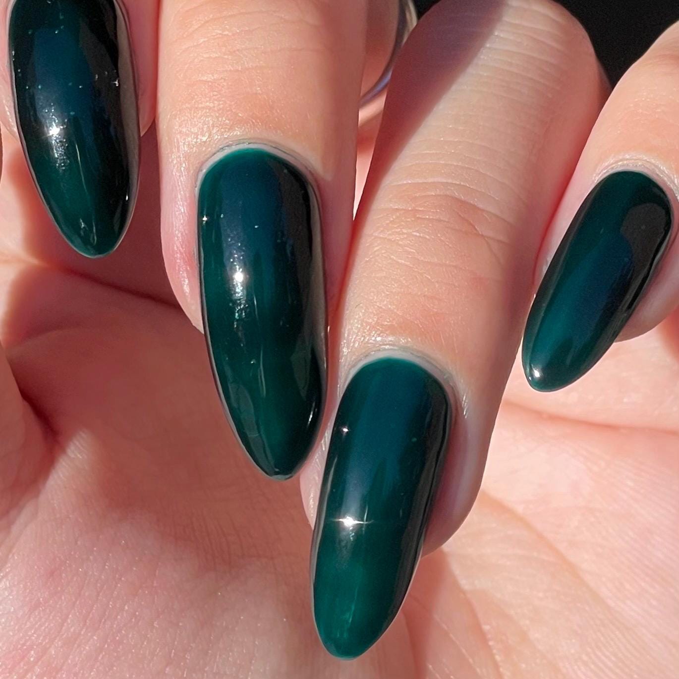 Aragorn: Deep Turquoise Jelly Nail Polish
