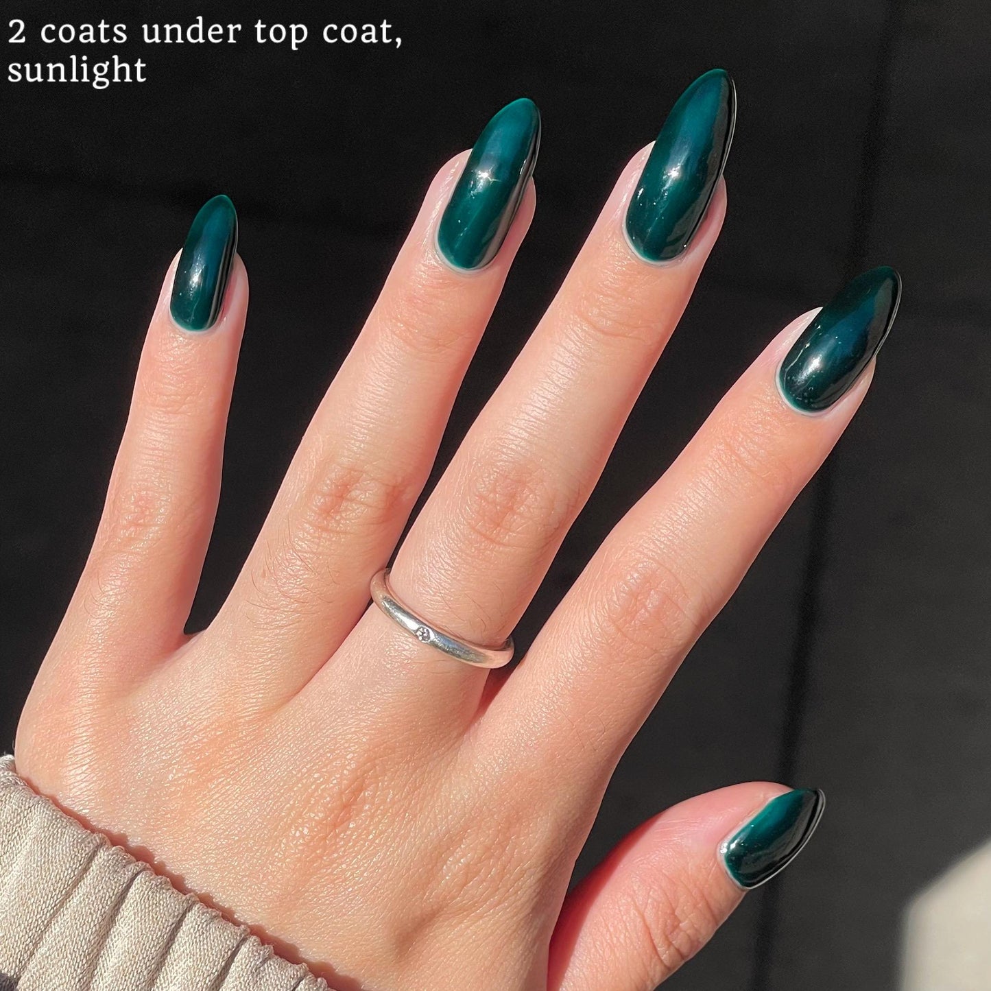 Aragorn: Deep Turquoise Jelly Nail Polish