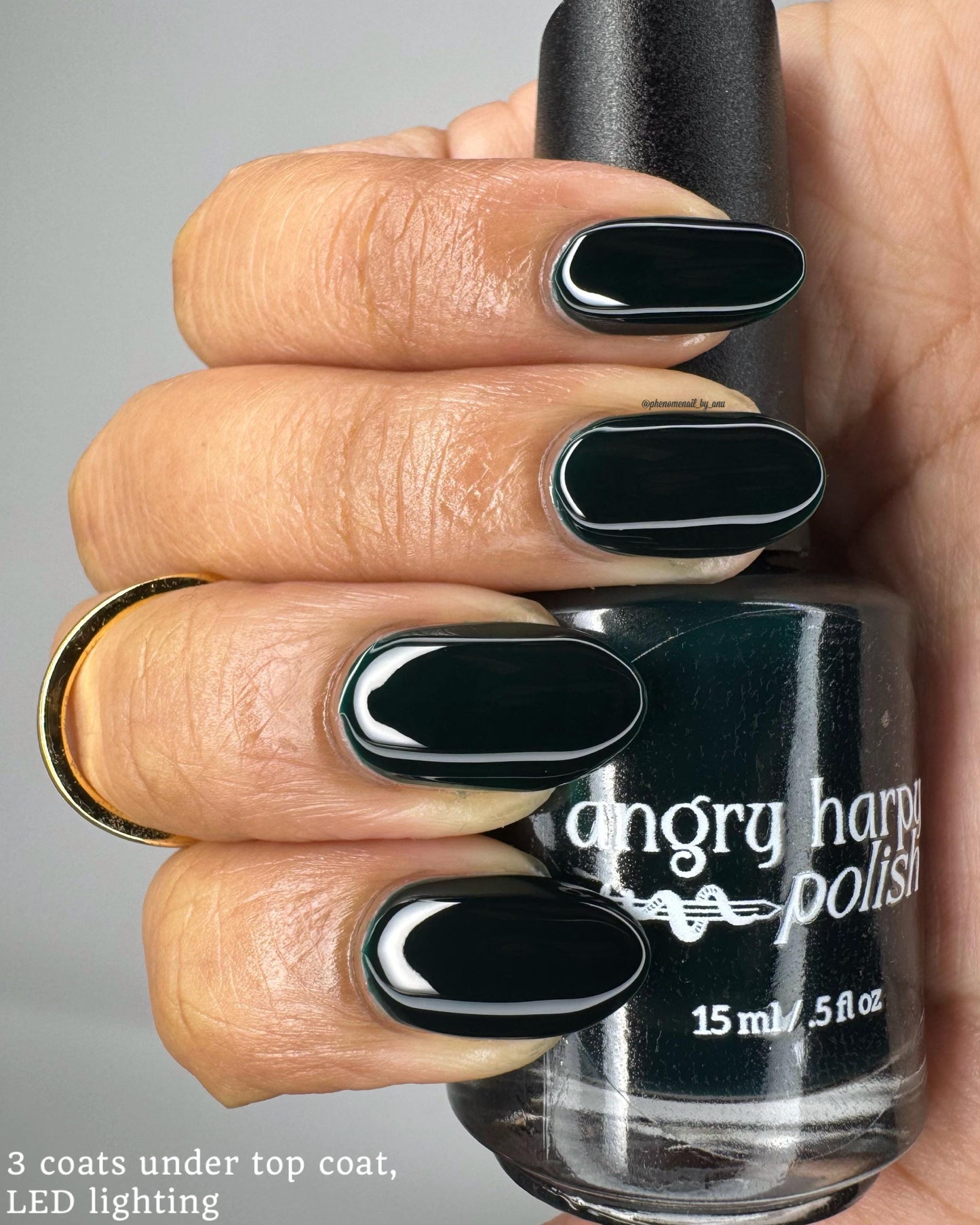 Aragorn: Deep Turquoise Jelly Nail Polish