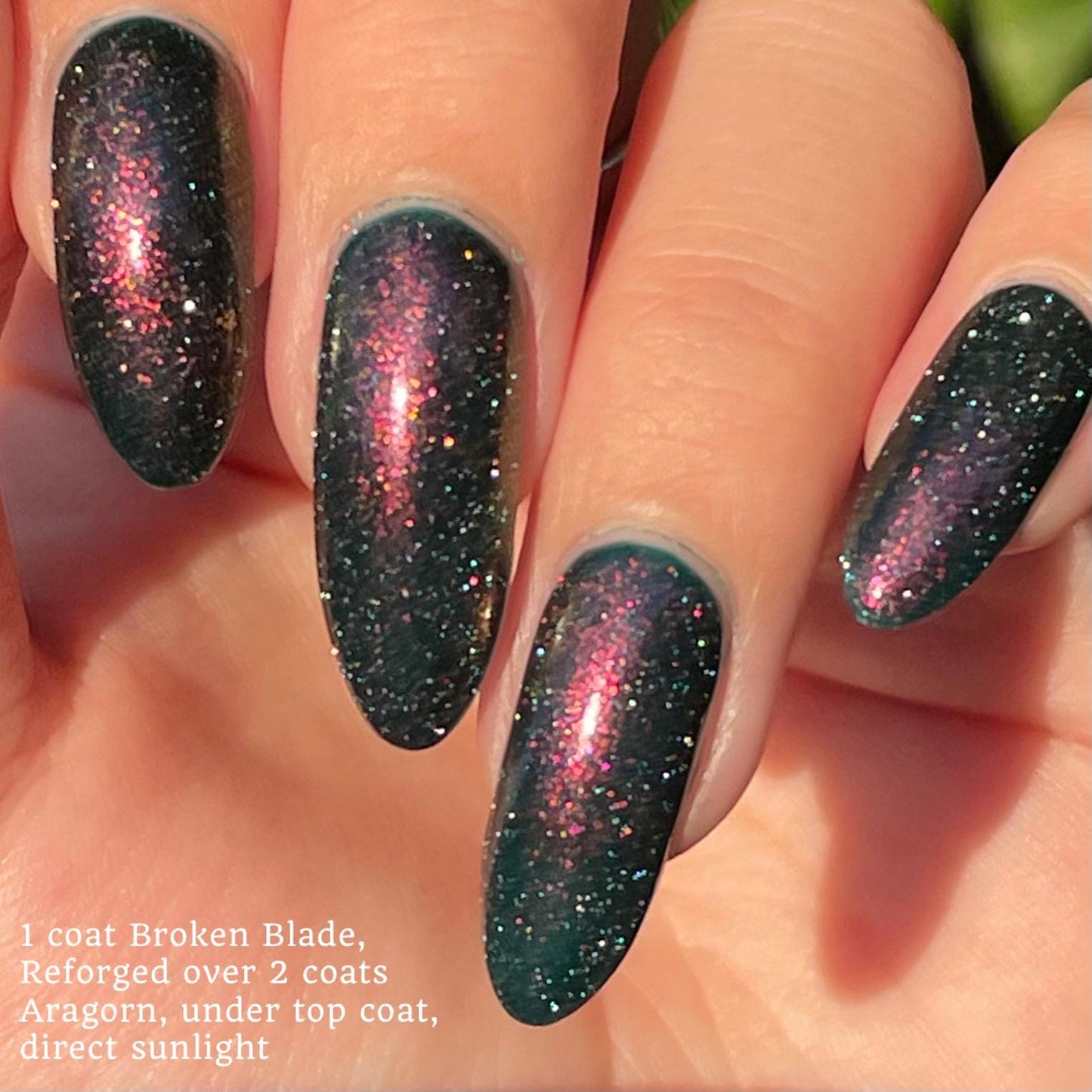 Aragorn: Deep Turquoise Jelly Nail Polish